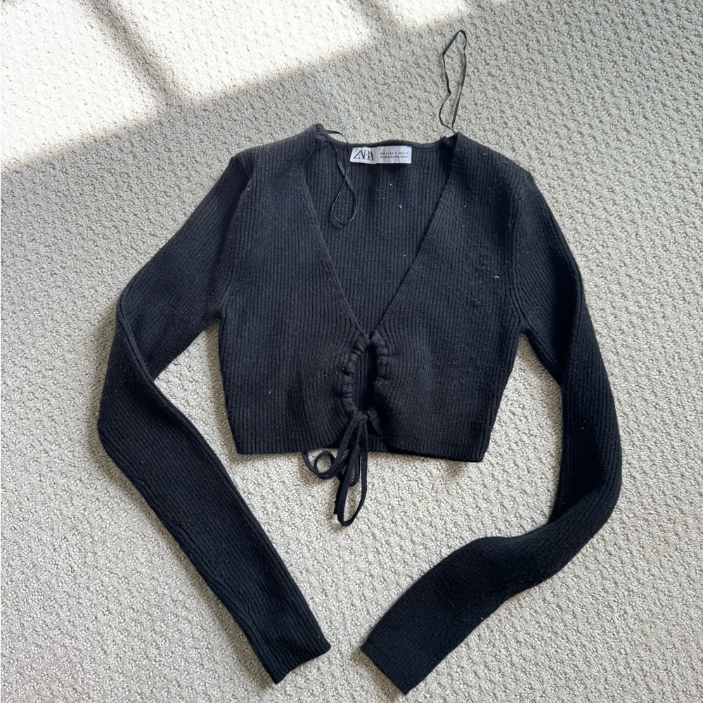 Zara Rib Crop Top